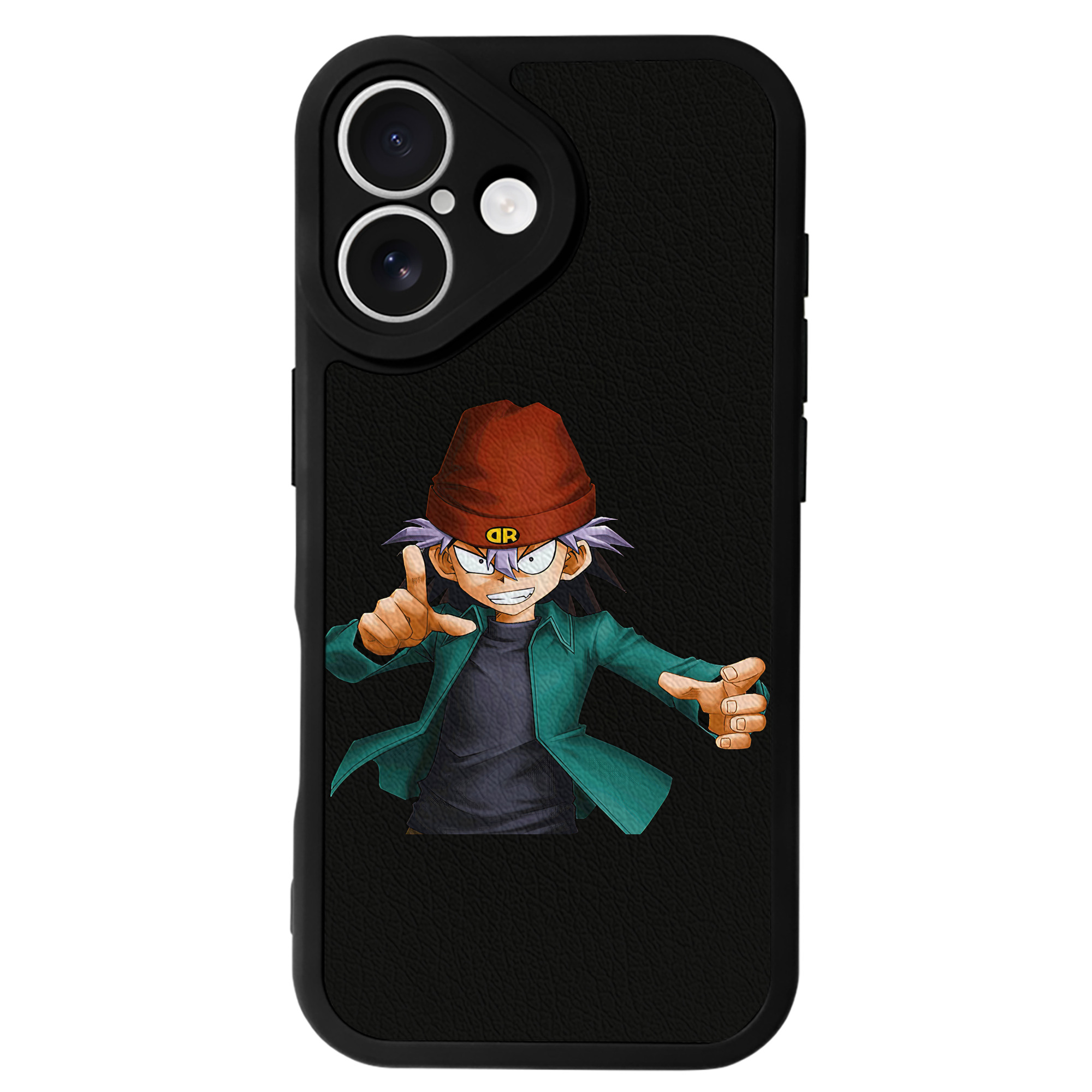 遊☆戯☆王 Yu-Gi-Oh! 【iPhone 16シリーズ対応】シリコンスマホケース（レザー調） 材質：シリコン